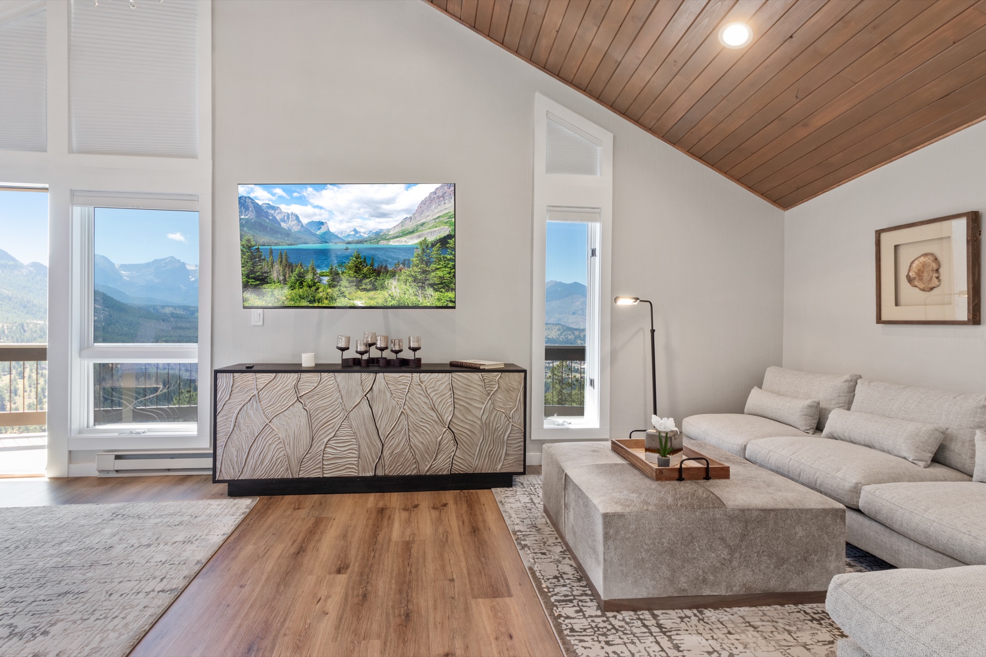 Mountain home living area