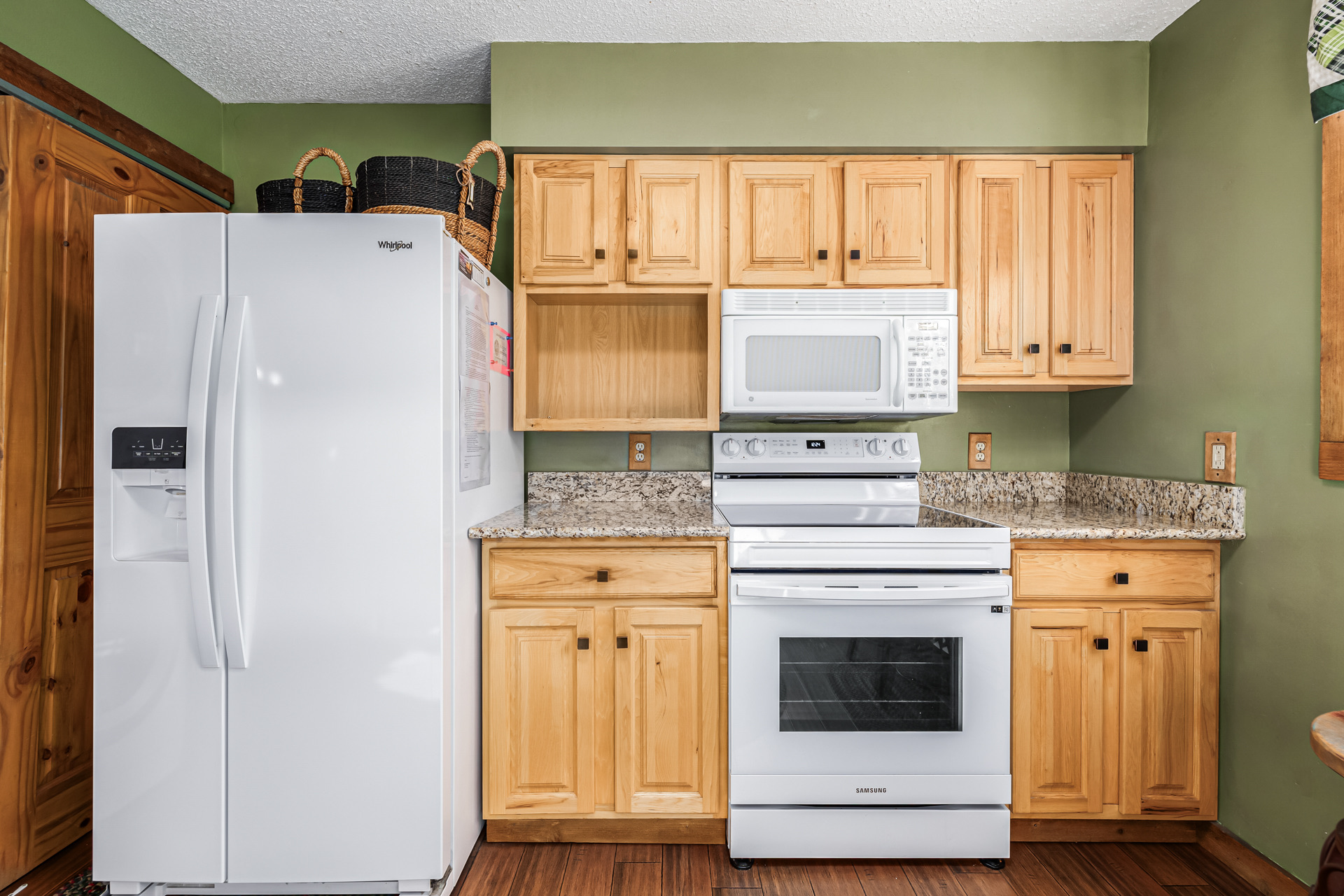 Kitchen appliances and counter space