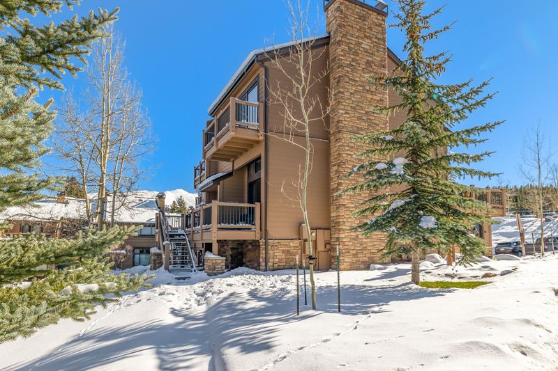 Townhome in winter