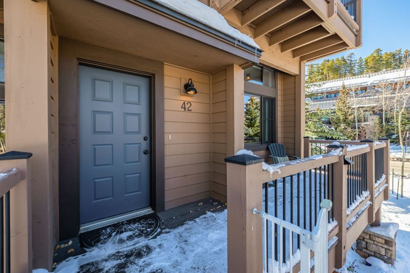 Townhome entrance